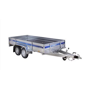 Box trailer with brakes CP350-DLBH/2000kg