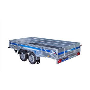 Box trailer with brakes CP365-DRBH/2100kg