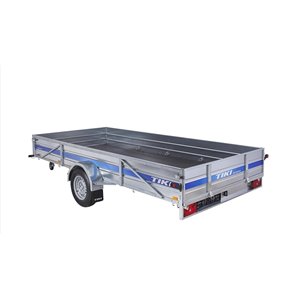 Box trailer with brakes CP410-RBH/1600kg