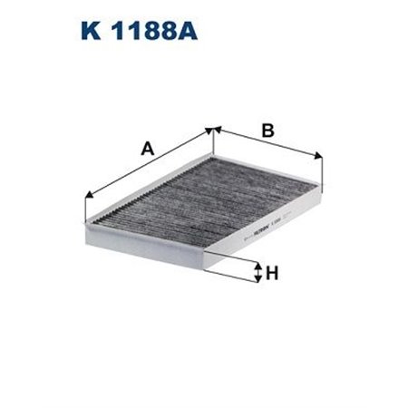 K 1188A Filter, cabin air FILTRON