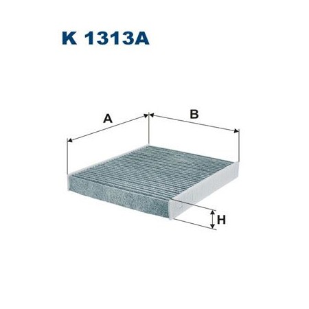 K 1313A Suodatin, matkustamon ilma FILTRON