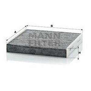 MANN-FILTER Filter, salongiõhk CUK 2245