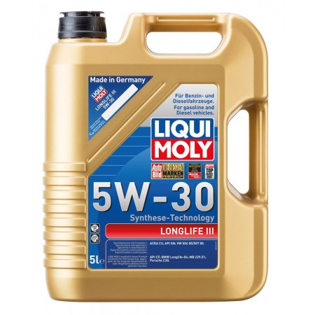 Longlife III 5W-30 oil 5L VAG