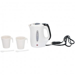 Kettle 0.5L, 24V, 300W, 2 cups and spoons