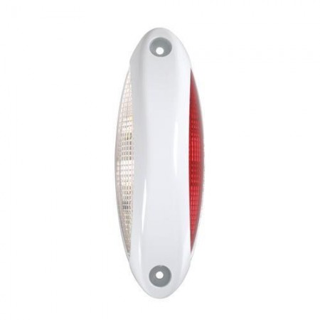 Auxiliary light LED white-red, 9-32V, 3 functions