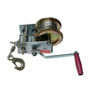 Hand winch with 1100kg rope