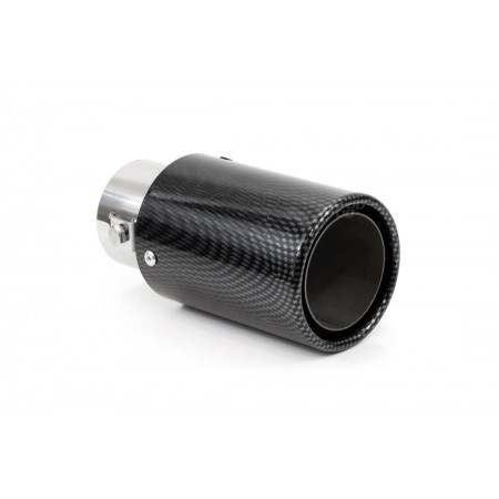 Ljuddämparmunstycke Ø35-50mm, svart kol