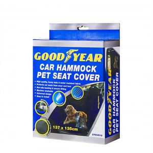 Rear seat dog cover 137 * 135cm, waterproof