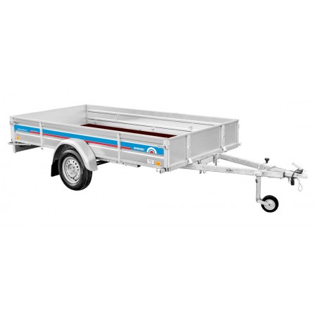 Onroad professional trailer 300x150, 40cm ports