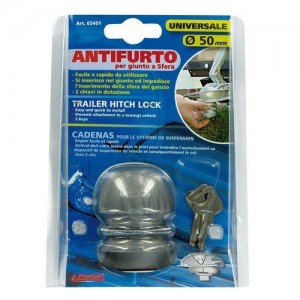 Anti-theft lock for trailer