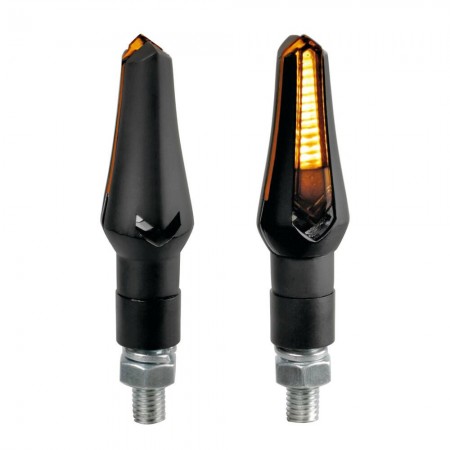 Led turn signals 2pcs, 72.5x21.5 mm, 12V