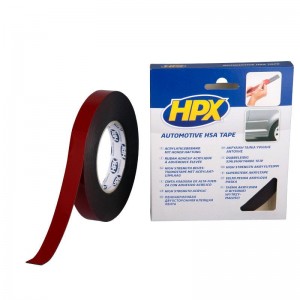 Double sided black acrylic tape 19mmx10m