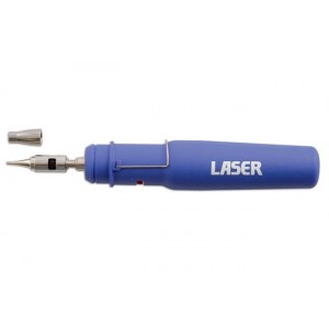 Soldering iron with gas
