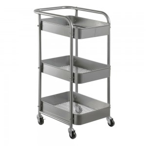 Universal trolley with 3 shelves, 77x32 cm