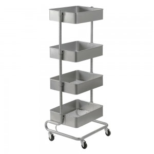 Universal trolley with 4 shelves, 110 * 45cm