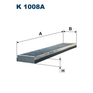 K 1008A Filter, kabin luft FILTRON - Top1autovaruosad