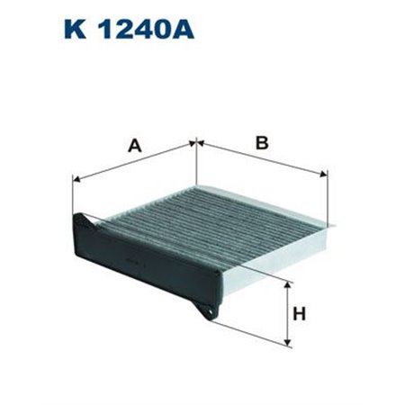 K 1240A Suodatin, matkustamon ilma FILTRON