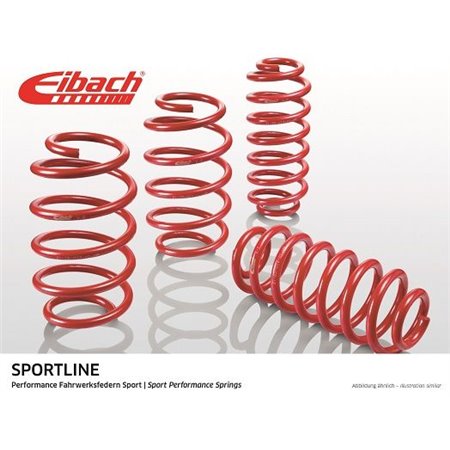 EIBACH E20-15-023-06-22 - Lowering spring, Sportline, 4pcs, (45mm / 40mm) (1195kg / 1250kg) fits: AUDI A4 B9 2.0D/2.0DH/3.0D 0
