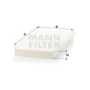 CU 3139 Filter, cabin air MANN-FILTER - Top1autovaruosad