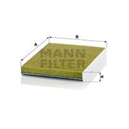 FP 2862 Filter, cabin air MANN-FILTER