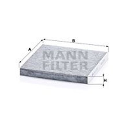 CUK 22 021 Фильтр, воздух во внутренном пространстве MANN-FILTER