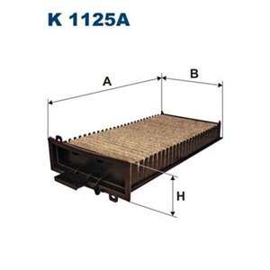 K 1125A Filter, cabin air FILTRON - Top1autovaruosad