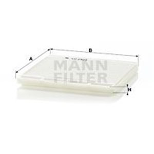 CU 2425 Filter, cabin air MANN-FILTER - Top1autovaruosad