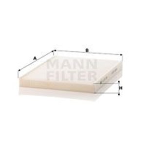 MANN-FILTER Filter, salongiõhk CU 27 004