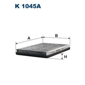 K 1045A Suodatin, matkustamon ilma FILTRON - Top1autovaruosad