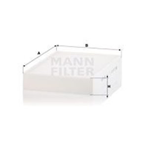 MANN-FILTER CU 28 016 - Cabin filter fits - Top1autovaruosad