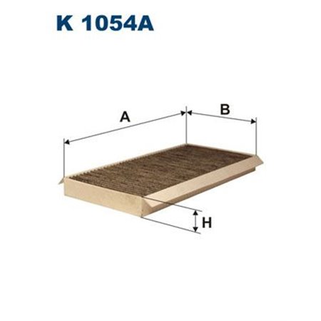 K 1054A Filter,salongiõhk FILTRON