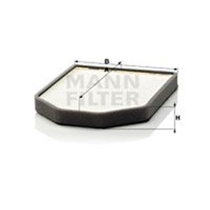 CU 2949-2 Filter, kabin luft MANN-FILTER - Top1autovaruosad