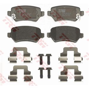 GDB1515 Brake Pad Set, disc brake TRW - Top1autovaruosad