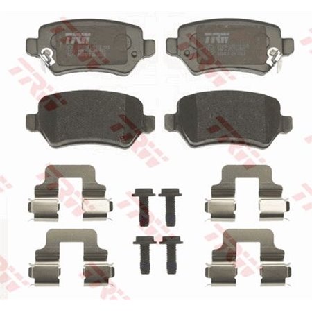 GDB1515 Brake Pad Set, disc brake TRW