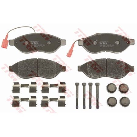 GDB1681 Brake Pad Set, disc brake TRW