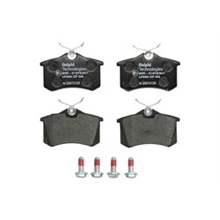 LP565 Brake Pad Set, disc brake DELPHI