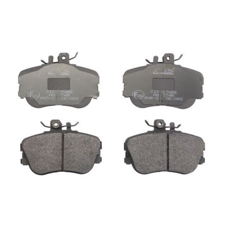 C1M017ABE Brake Pad Set, disc brake ABE