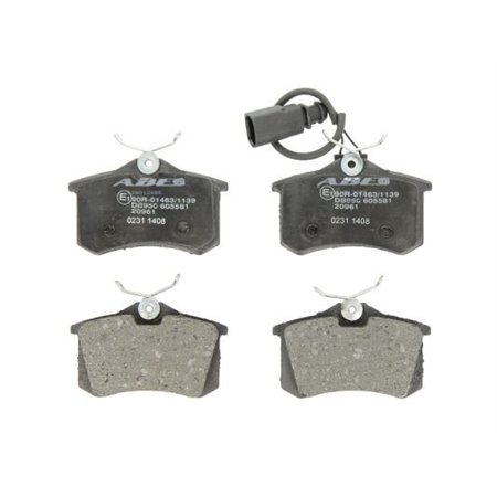 C2W012ABE Brake Pad Set, disc brake ABE