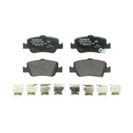 0 986 494 651 Brake Pad Set, disc brake BOSCH