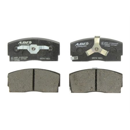 C16006ABE Brake Pad Set, disc brake ABE