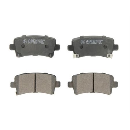 C2X015ABE Brake Pad Set, disc brake ABE