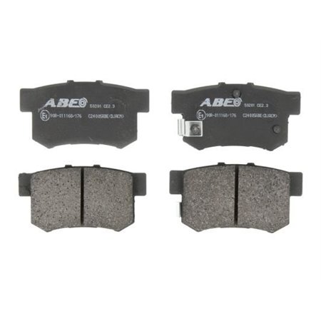 C24005ABE Brake Pad Set, disc brake ABE