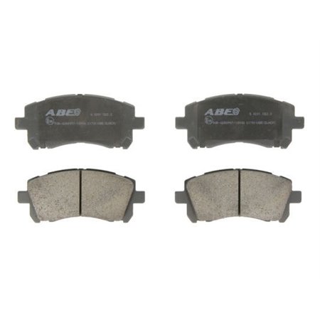 C17011ABE Brake Pad Set, disc brake ABE