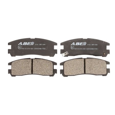C25003ABE Brake Pad Set, disc brake ABE
