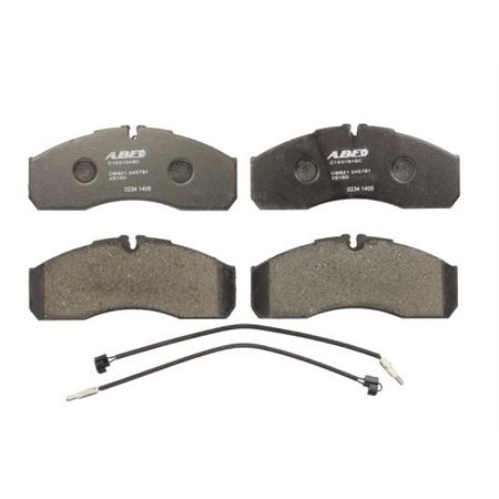 C1E018ABE Brake Pad Set, disc brake ABE