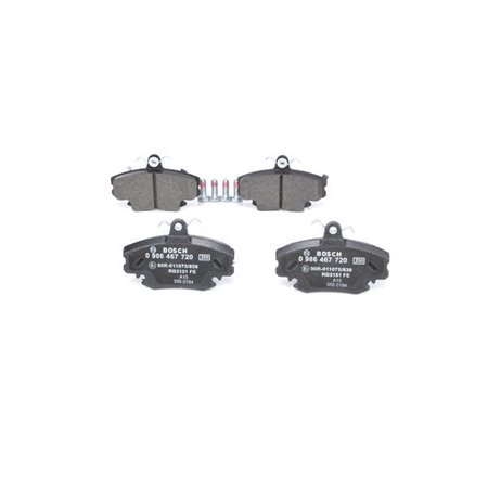 0 986 467 720 Brake Pad Set, disc brake BOSCH