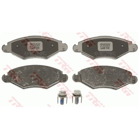 GDB1500 Brake Pad Set, disc brake TRW