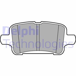 LP3218 Комплект тормозных колодок, дисковый тормоз DELPHI     