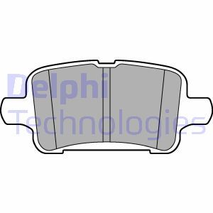 LP3218 Комплект тормозных колодок, дисковый тормоз DELPHI - Top1autovaruosad