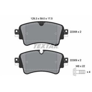 2230801  Brake pads set TEXTAR 